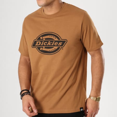 Dickies - Tee Shirt HS One Colour Marron Noir
