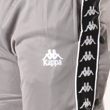 Kappa - Pantalon Jogging A Bandes Authentic Hector 303W920 Gris Argenté