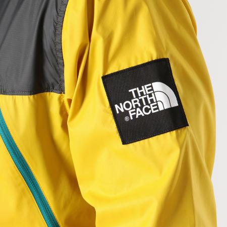 The North Face - Coupe Vent 1990 Mountain T92S4Z Jaune Gris Anthracite