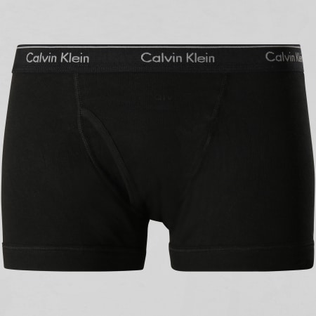 Calvin Klein - Lot De 3 Boxers NB1893A Blanc Noir Girs Chiné