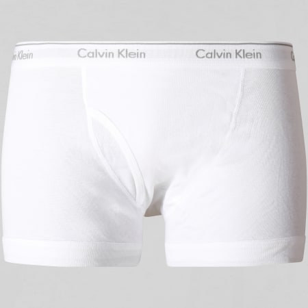 Calvin Klein - Lot De 3 Boxers NB1893A Blanc Noir Girs Chiné