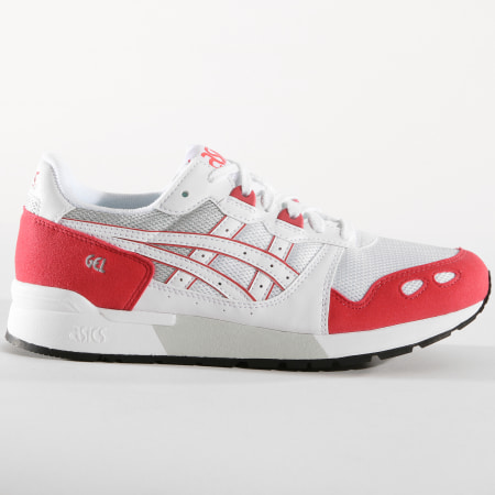 Asics gel lyte white rouge discount
