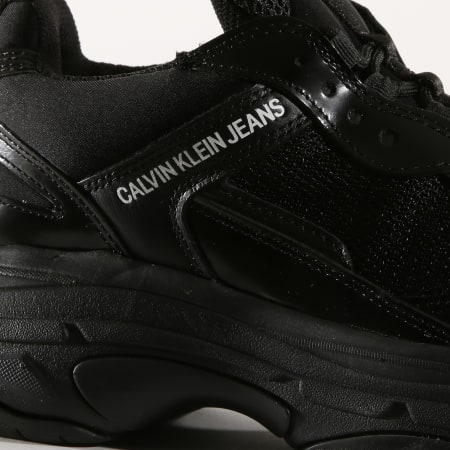 Calvin Klein - Baskets Marvin Nylon Metal Calf Nappa S0591 Black