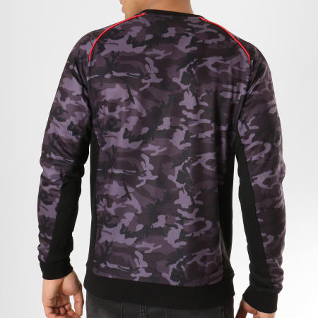 Charo - Sweat Crewneck On The Pitch WY4258 Camouflage Noir