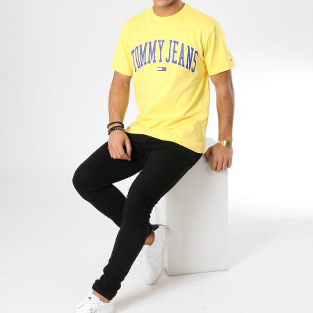 Tommy Hilfiger - Tee Shirt Collegiate Logo 5569 Jaune
