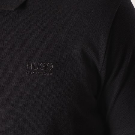 HUGO - Polo Manches Courtes Donos 50378604 Noir