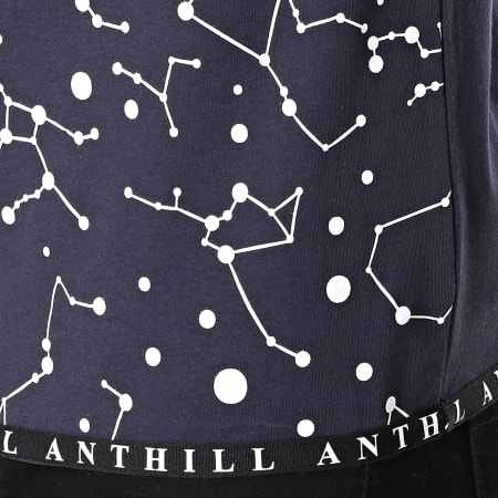 Anthill - Tee Shirt Manches Longues Constellation Bleu Marine