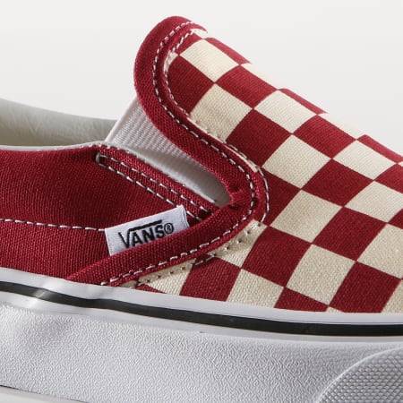 Vans - Baskets Classic Slip-On A38F7VLW1 Rumba Red