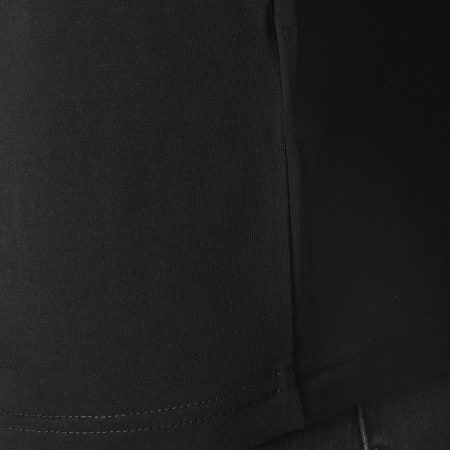 EA7 Emporio Armani - Tee Shirt Manches Longues 3GPT55-PJM5Z Noir Doré
