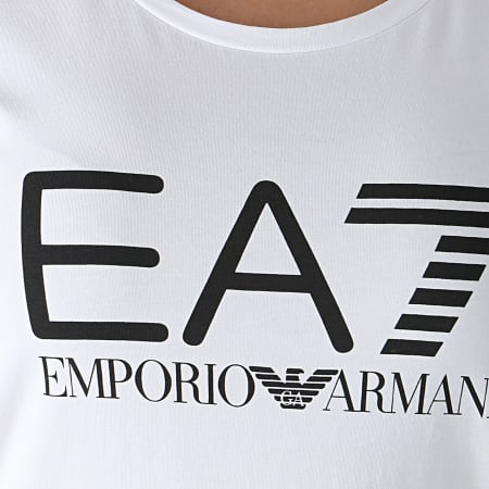 EA7 Emporio Armani - Tee Shirt Femme 3GTT05-TJ29Z Blanc