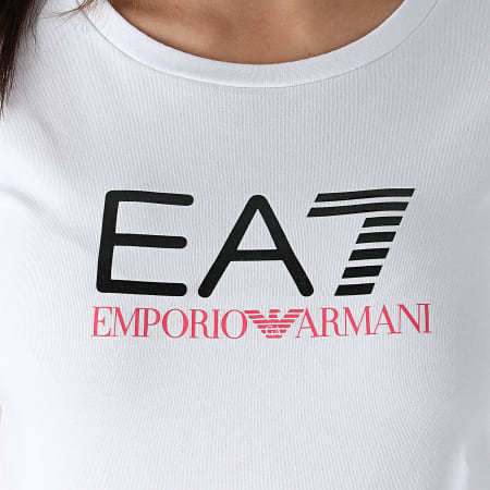 EA7 Emporio Armani - Tee Shirt Femme 3GTT62-TJ12Z Blanc
