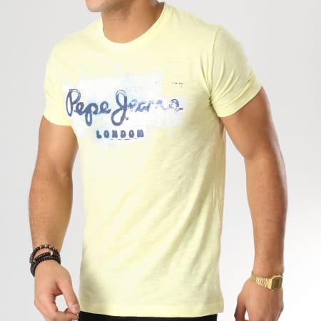 Pepe Jeans - Tee Shirt Golders Jaune