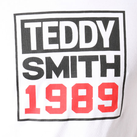 Teddy Smith - Tee Shirt Tafe Blanc