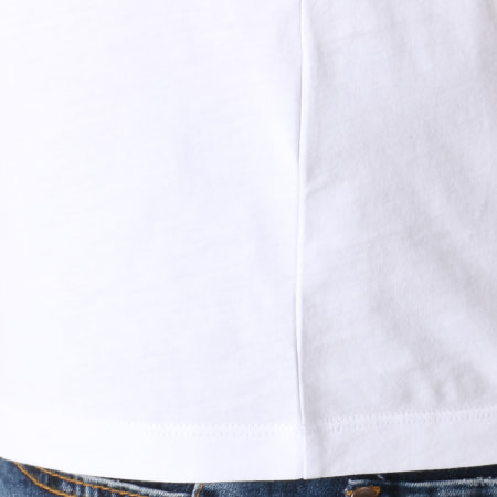 Antony Morato - Tee Shirt Avec Bandes MMKS01451 Blanc