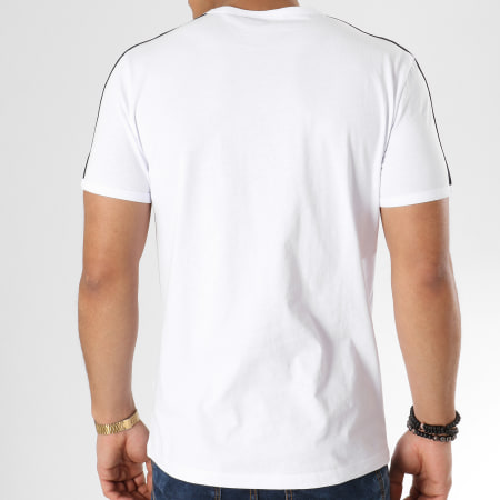 Antony Morato - Tee Shirt Avec Bandes MMKS01451 Blanc
