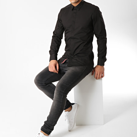 Antony Morato - Chemise Manches Longues Rock And Co Noir