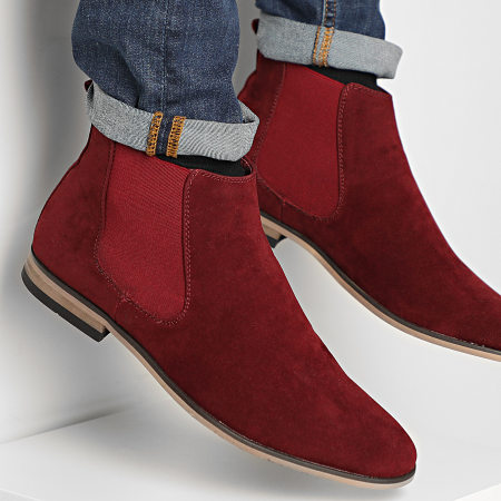 Classic Series - Chelsea Boots GH3026 Burgundy 