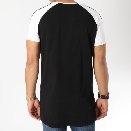 Gianni Kavanagh - Tee Shirt Oversize Avec Bandes GKG000940 Noir Blanc