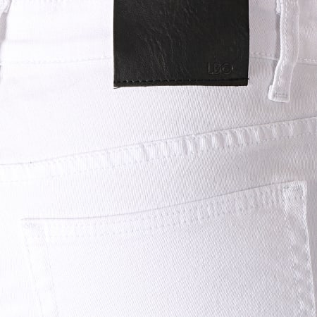 LBO - Short Jean LB054-B10 Blanc