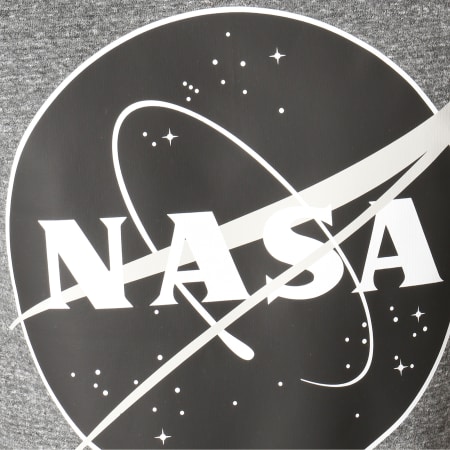 NASA - Sweat Crewneck Insignia Front Desaturate Anthracite Chiné