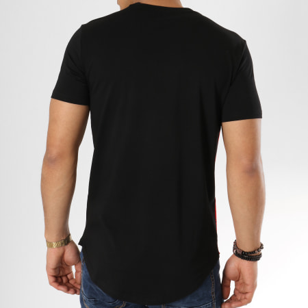 MTX - Tee Shirt Oversize C3726 Noir Rouge