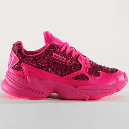 Adidas Originals - Baskets Femme Falcon BD8077 Shock Pink Core Purple