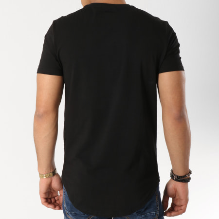MTX - Tee Shirt Oversize C3707 Noir Blanc