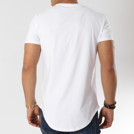 MTX - Tee Shirt Oversize C3730 Blanc Doré