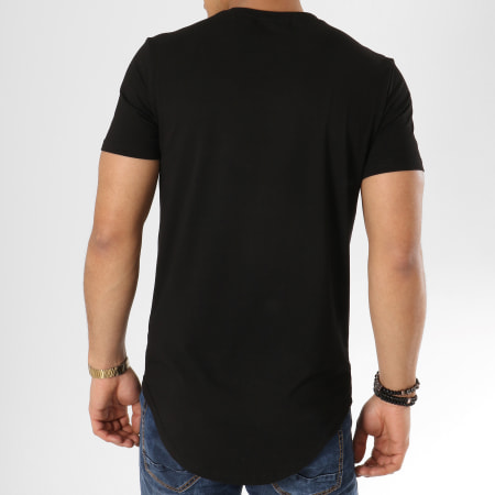 MTX - Tee Shirt Oversize C3730 Noir Doré