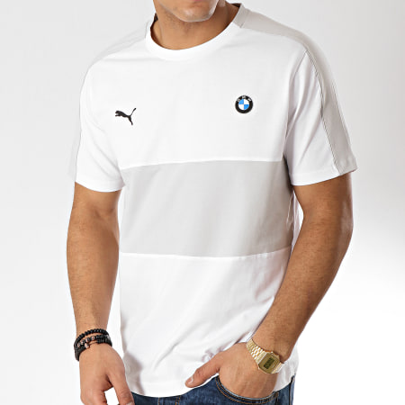 Puma - Tee Shirt BMW Motorsport T7 577786 02 Blanc