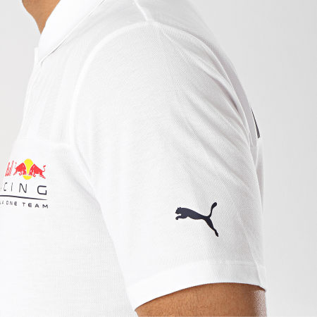 Puma - Polo Manches Courtes Red Bull Racing 577772 Blanc