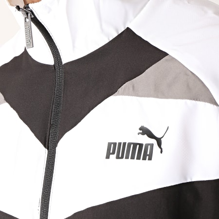 Puma - Ensemble De Survêtement Iconic 851564 Noir Blanc