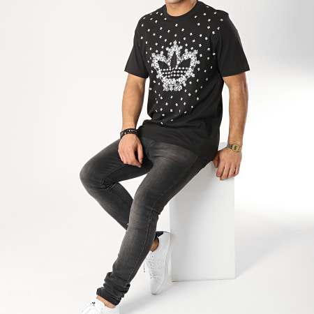 Adidas Originals - Tee Shirt Bandana Trefoil DX3650 Noir