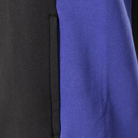 Adidas Originals - Sweat Col Zippé Apian DU8381 Noir Blanc Bleu