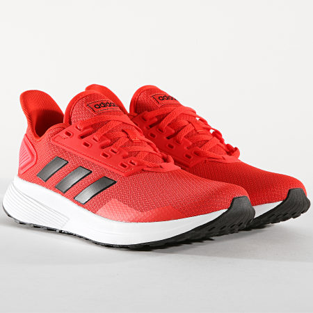 Adidas Originals - Baskets Duramo 9 F34492 Active Red Core Black Footwear White