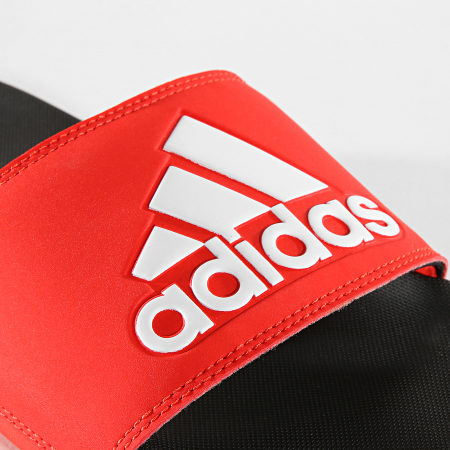 Adidas Performance - Claquettes Adilette Comfort F34722 Rouge Noir