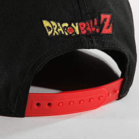 Dragon Ball Z - Casquette Snapback Red Ribbon Metal Noir