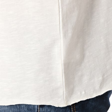 Element - Tee Shirt Manches Longues Blunt Blanc Noir