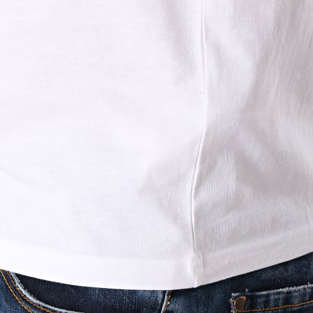Kappa - Tee Shirt Gleno 304N3C0 Blanc
