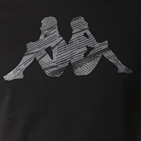Kappa - Tee Shirt Gleno 304N3C0 Noir