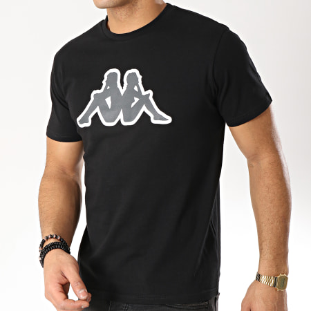 Kappa - Tee Shirt Logo Ofena 304PPN0 Noir