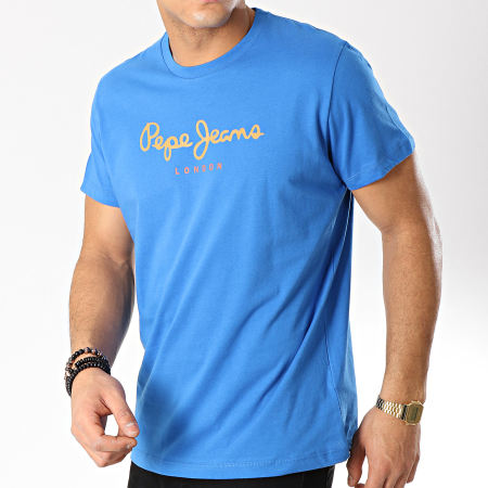 Pepe Jeans - Tee Shirt Eggo Bleu Roi