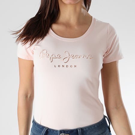 Pepe Jeans - Tee Shirt Femme Angelica Rose