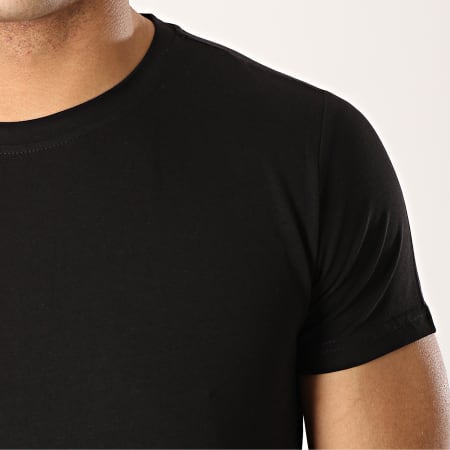 Berry Denim - Tee Shirt Oversize Carreaux JAK-091A Noir Blanc