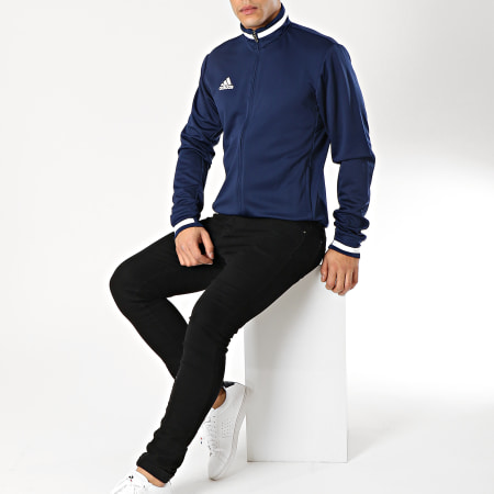 Adidas Originals - Veste Zippée Tiro 19 DY8838 Bleu Marine