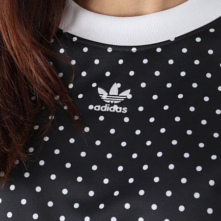 Adidas Originals - Robe Manches Courtes Femme DU9723 Noir Blanc