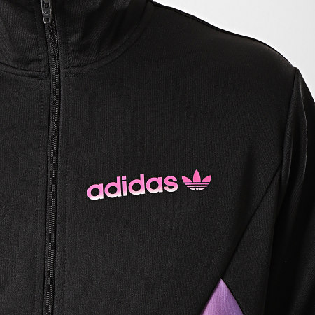 Adidas Originals - Veste Zippée Degrade DV2032 Noir Violet