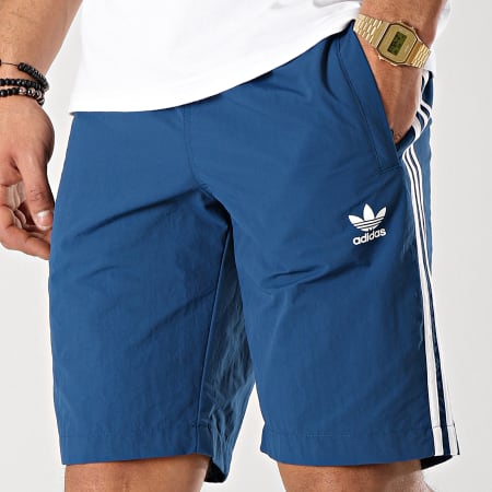 Adidas Originals - Short De Bain 3 Stripes DV1578 Bleu Marine
