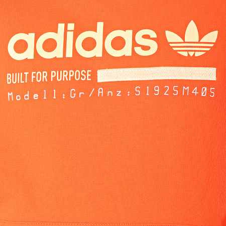 Adidas Originals - Sweat Capuche Graphic Other DV1945 Orange 