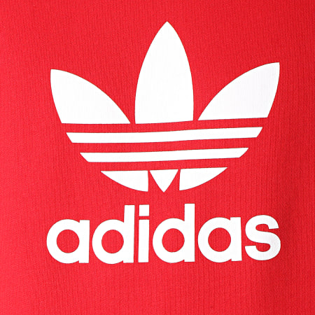 Adidas Originals - Sweat Crewneck Trefoil DX3615 Rouge Blanc